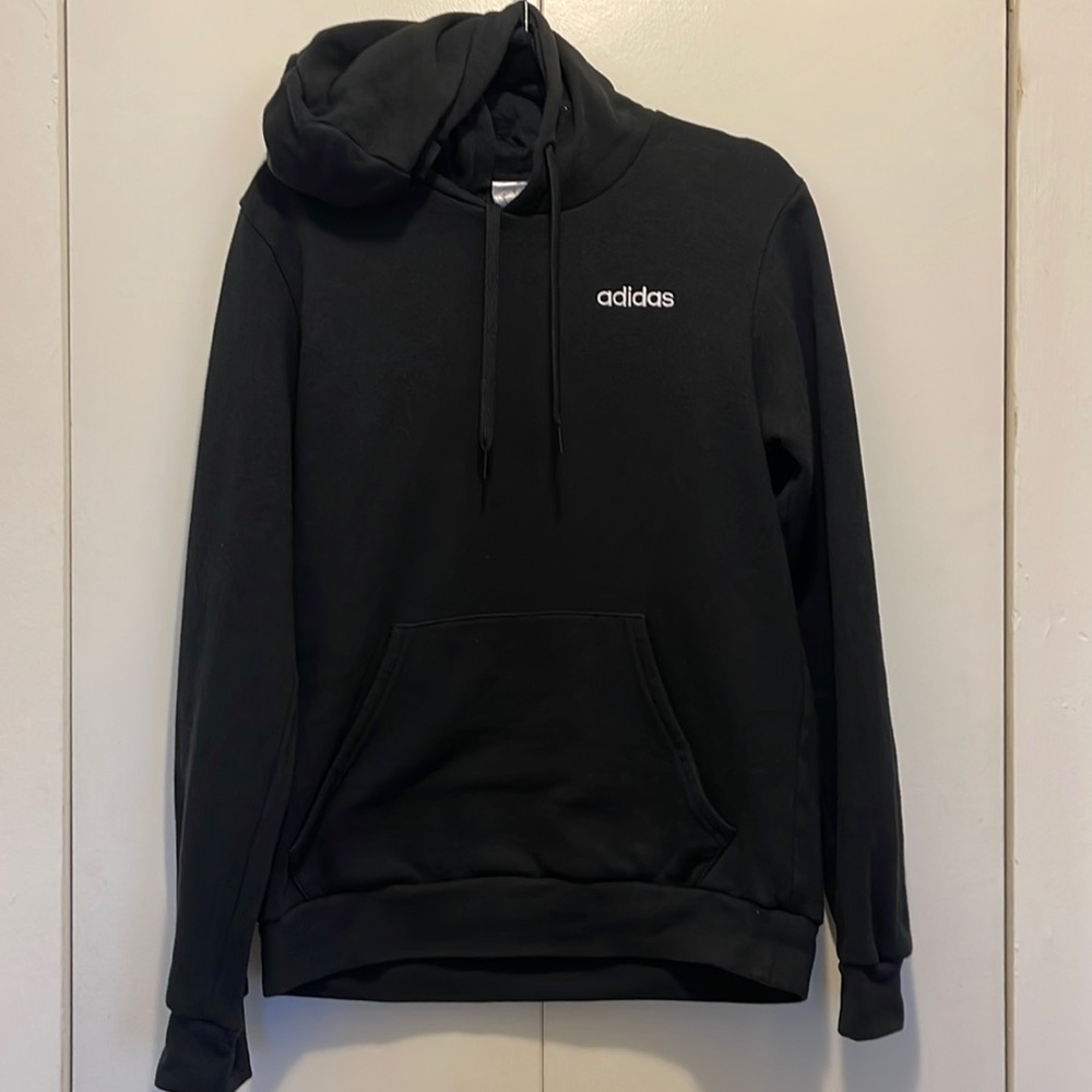 Mens black adidas hoodie
